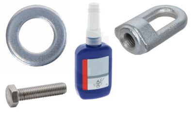 Dubbellucht haak set 8 st